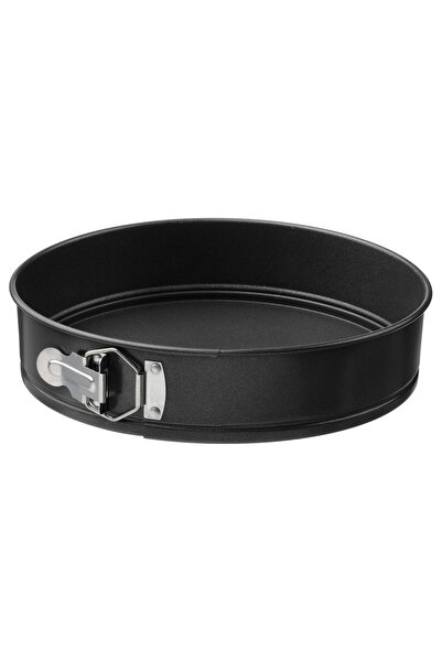 IKEA MÅNTAGG kelepçeli kek kalıbı, koyu gri, 27 cm