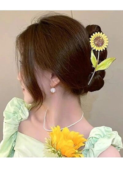 ella'nın çarşısı Model Suncokret Sa kamenčićima Metalna kopča zatvarača.