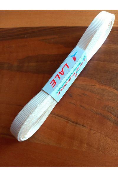 yörük tuhafiye 10 Meters Cream Grosgrain Ribbon - 1 cm One Ball