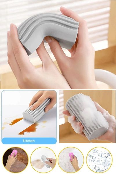 Keyfi Sepet Magic Moist Sponge Water Absorbent Dishwashing Sponge and Brush Kitchen Cleaning Sponge - 1 Piece