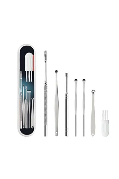 Keyfi Sepet Spiral Kulak Temizleme - Paslanmaz Çelik Temizleme Seti