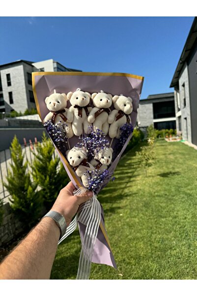 Genel Markalar Sevdiklerinize Özel Sevimli Peluş Ayıcık Buketi