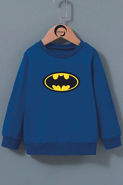 Pelna Cotton Printed Children's Trend Model Sweatshirt