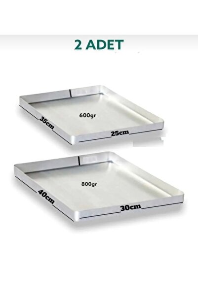 Home Baklava & Fırın Tepsi 2 adet 25 x 35 - 30 x 40