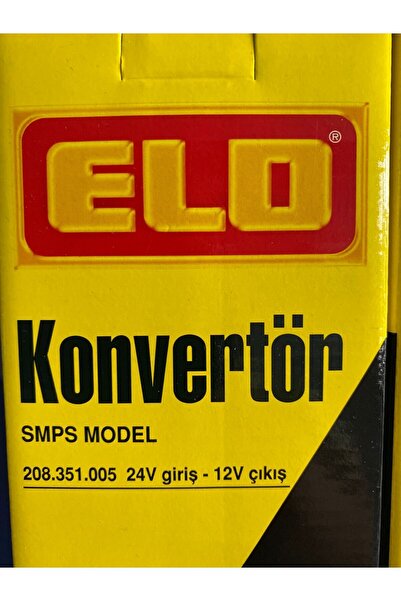 Elo Konvertör Dönüştürücü Smps 5a--)20a 24v-12v