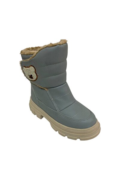 DİGGO Kız Çocuk Kar Botu İçi Yünlü Sıcak Tutar Soğuğa Dayanıklı Bot Çizme