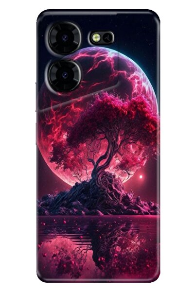 TECNO Pova 5 Pro Kılıf Tecno Pova 5 Pro Baskılı Silikon Red World