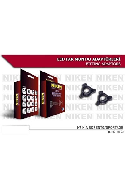 Niken Vw Tiguan Led Xenon Montaj aparatı H7 uyumlu 2016 ve sonrası Niken