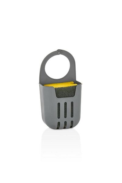 Keyfi Sepet Practical Hangable Silicone Dish Sponge Holder Above the Sink Sponge Holder Organizer Hanging Sponge Holder
