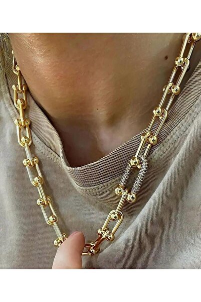 stainles steel تيفاني مشبك ورق نموذج الصلب الزركون حجر قلادة