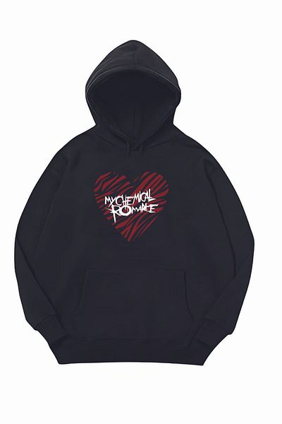 Korefanzin Hanorac cu glugă negru My Chemical Romance - Hanorac Cod Trend