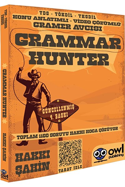 Owl Publishing YDS YÖKDİL YKSDİL Grammar Hunter - Hakkı Şahin Owl Publishing