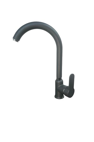 Gürol Luna Smoked Faucet Kitchen Sink with Faucet