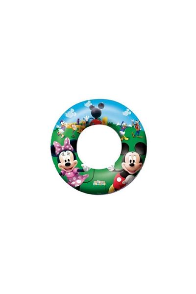 BESTWAY Inflatable Bagel with Mickey Minnie Figure 56cm
