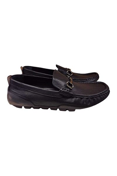 YAPICI Togga 2400 - Men's Black Genuine Leather Loafer