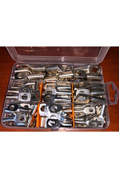 maasco 204 Adet Setli Kablo Pabuc Başlık Terminal+daralan Makaron