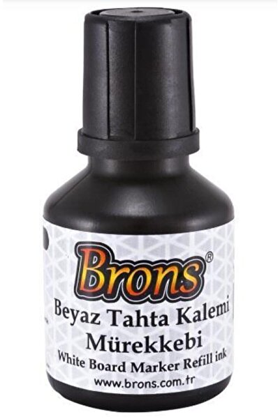 Brons Beyaz Tahta Kalemi Mürekkebi Siyah-mavi-kırmızı 30 Cc