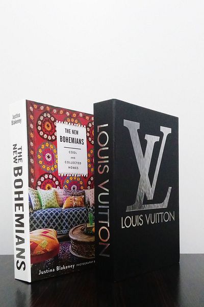 ndukkan The New Bohemians and Black Silver Themed 2-Piece Decorative Book Box Set