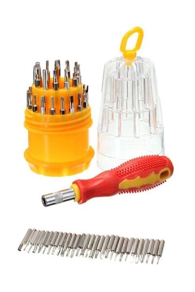 Genel Markalar Tornavida Seti 31 Parça Yumurta Tornavida Seti Telefon Tamir Saat Tamir Uç Seti koza gift