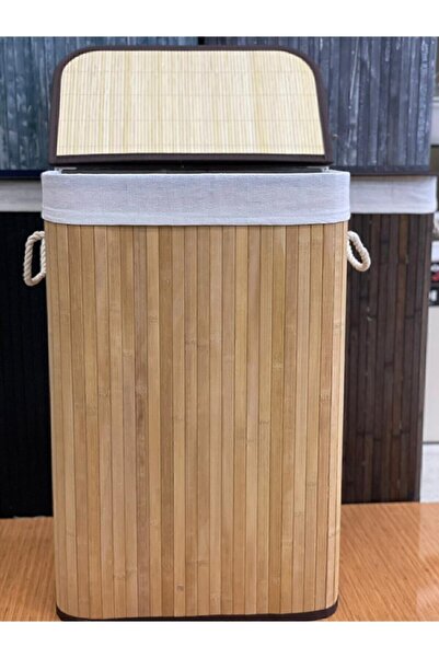 Sever Bambu Kirli Çamaşır Sepeti Dikdörtgen Fmapr33257
