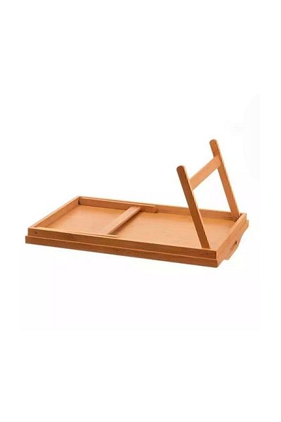 KuzenHome Bamboo Folding Leg Bed Tray Pleasure Tray Fma08537