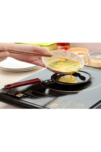 Keyfi Sepet PANCAKE YUMURTA KREP PİŞİRME TAVASI 12 CM