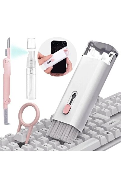 Genel Markalar 7 In 1 Çok Fonksiyonlu Ekran, Bilgisayar, Laptop, Klavye, Telefon, Airpod Araç içi Temizleyici Kit