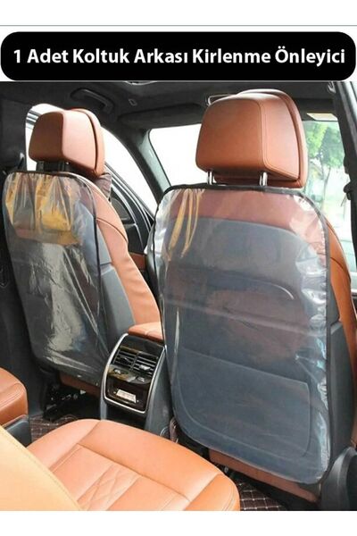 mc.pierobaby قابل للمسح السيارات سيارة المقعد الخلفي حامي حالة شفافة السيارات...