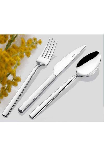 İNTER CELİK Inter Steel Nile Model Boxed Spoon Set 89 Pieces