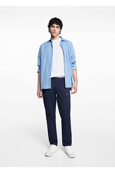 Mango Teen Tricou din bumbac cu model