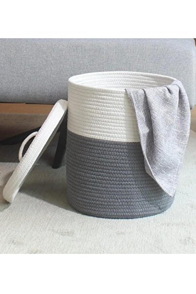 ModaCardin Hasır, Jüt Sepet, Banyo Sepeti, Havlu Sepeti, Kirli Sepeti, Oyunca...