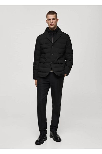 MANGO Man Feather Padded Waterproof Jacket