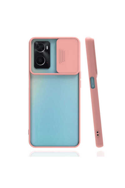 EGSTECH Oppo A76 Case Slide Open Open-Close Camera Protection Edges Colored