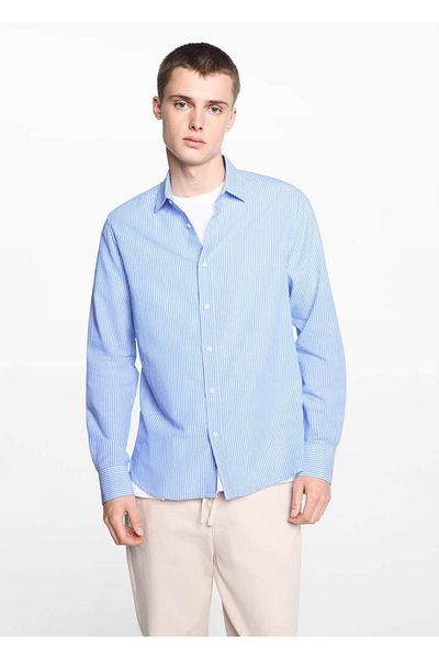 Mango Teen Tricou Albastru Pentru Copii
