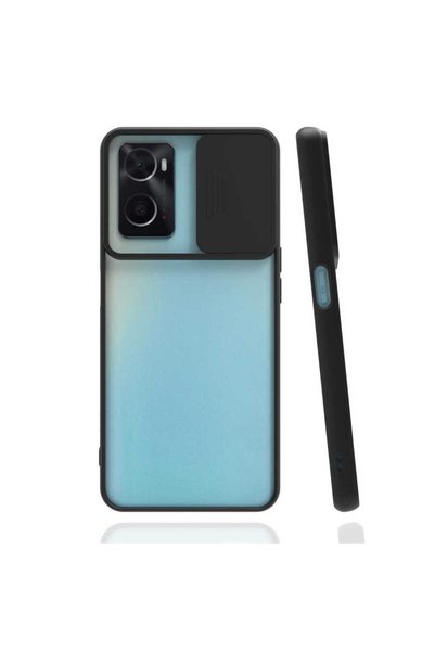 EGSTECH Oppo A76 Case Slide Open Open-Close Camera Protection Edges Colored