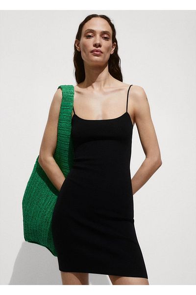 MANGO Woman Short knitwear dress