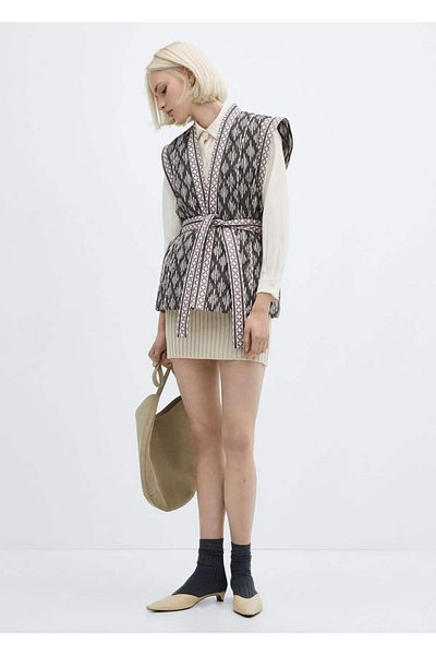 MANGO Woman Vest Design