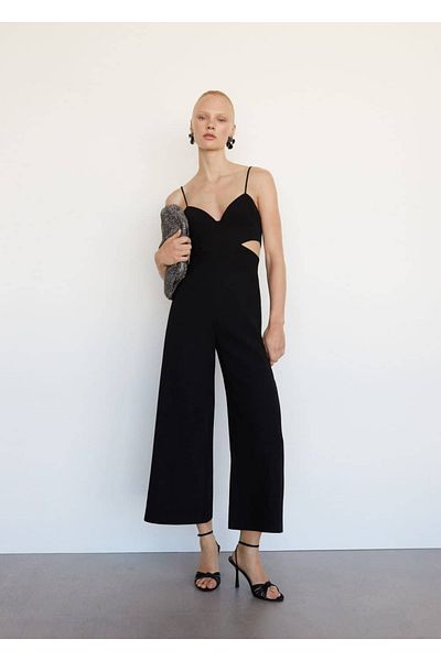 MANGO Woman Σανδάλια με λουράκι με τακούνι
