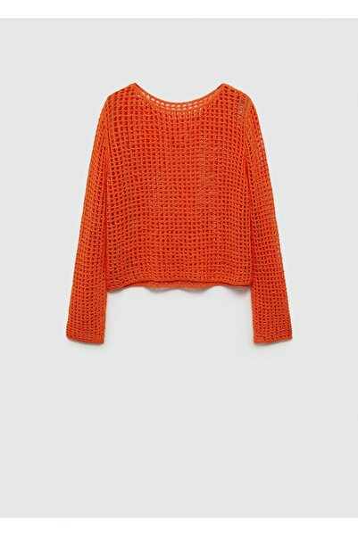 MANGO Woman Ajur örgü kazak