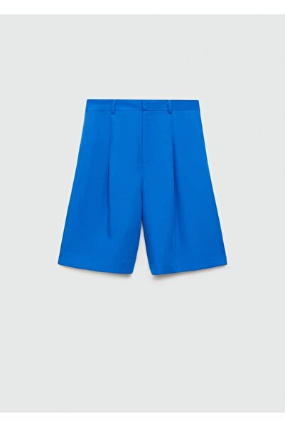 MANGO Woman Pensli lyocell Bermuda şort