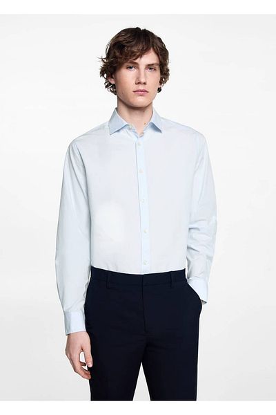 Mango Teen Cămașă din bumbac Oxford
