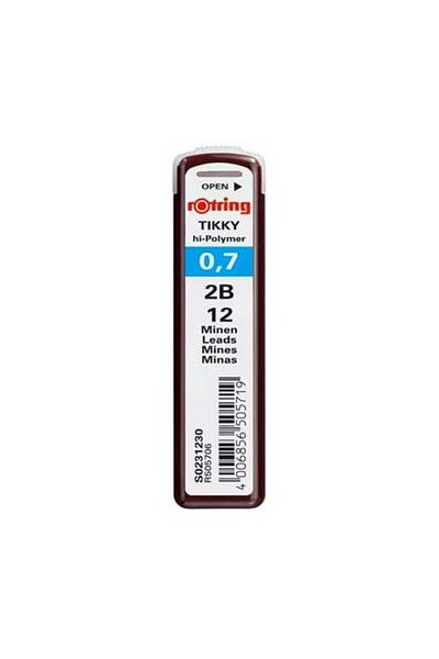 Rotring 'Min 07 (2B) عالي البوليمر