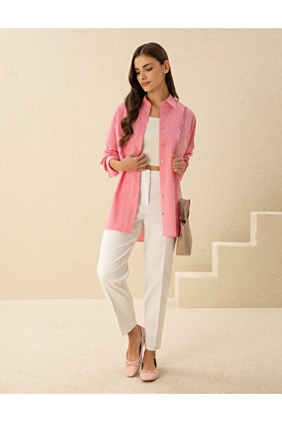 Pierre Cardin بنطلون قماش مناسب للجزر الأبيض 50269321 -VR013