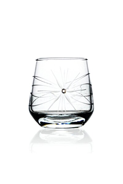 DECOCIA كازان 6 Adet Likör Ve Shot Bardağı 115cc Mira Desenli