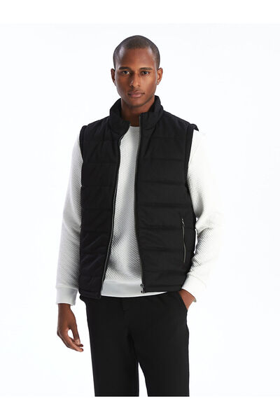 LC Waikiki Lw - Slim Fit Stand Collar Men's Puffer Vest