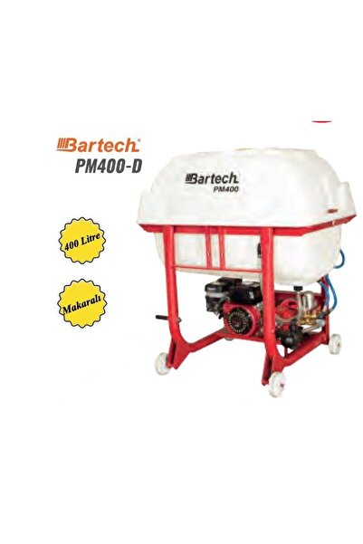 BARTECH Pm400-d Benzinli Pülverizatör 400 Litre 6.5 Hp