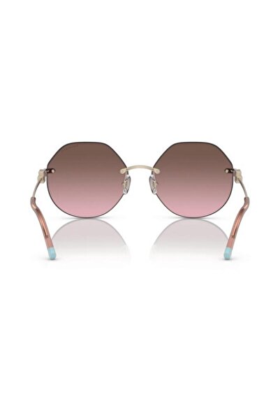 Tiffany Woman Irregular Sunglasses- Tf 3077 - Lense Size:60mm - Pale Gold