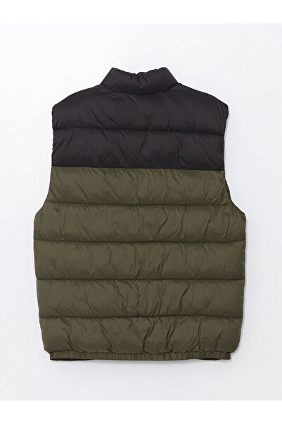 LC Waikiki Чоловічий надувний жилет LCWK Slim Fit Stand Collar Чоловічий надувний жилет