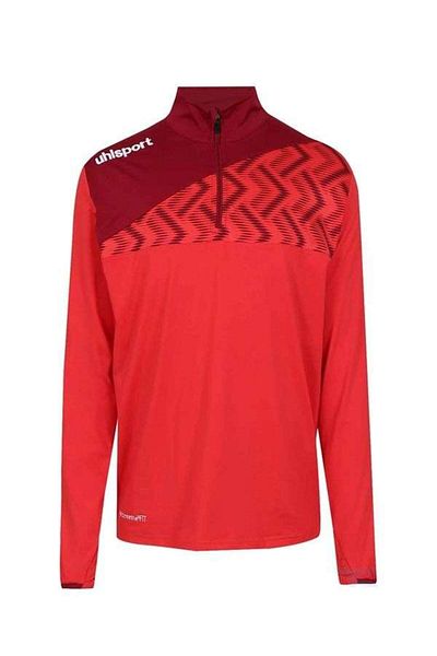UHLSPORT 2021001   Πλέγμα ιδρώτα προπόνησης - Red Single Top