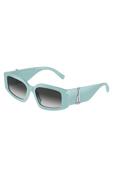 Tiffany Woman Rectangle Sunglasses- Tf 4208u - Lense Size:54mm - Blue